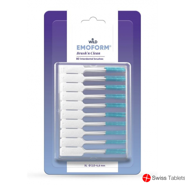 Emoform Brush'n Clean XL Familienpackung 80 Stück buy online