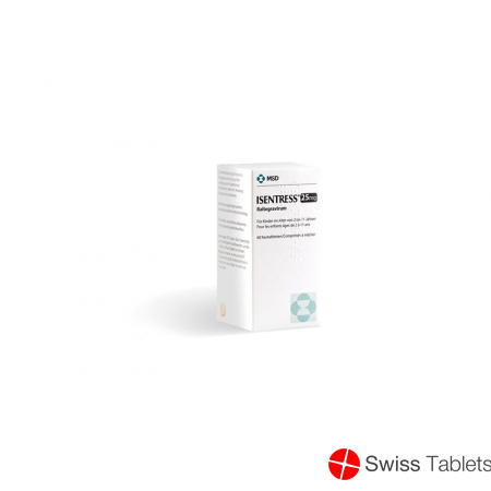 Isentress Kautabl 25 mg Fl 60 pcs