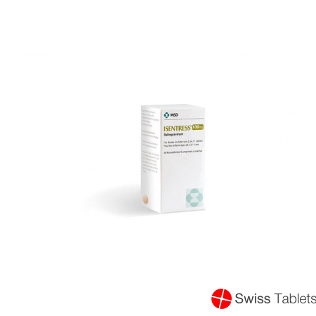 Isentress Kautabl 100 mg Fl 60 pcs