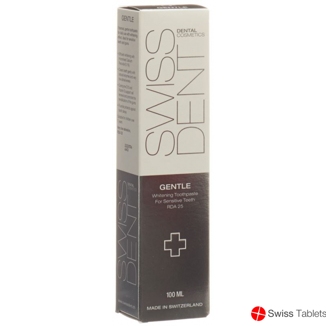 Swissdent 100 ml gentle toothpaste