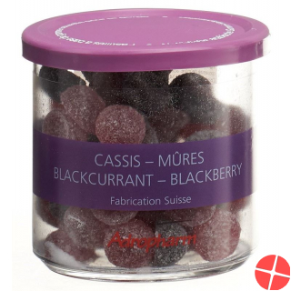 Adropharm cassis and blackberry soothing lozenges 140 g