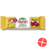 Allos Cranberry Fruit Bar 40 g Bio