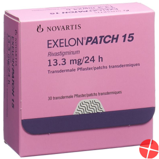 Exelon patch 15 Matrixpfl 13.3 mg / 24h 30 pcs