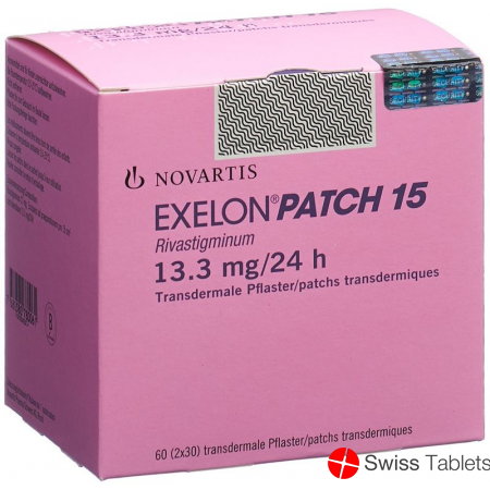 Exelon patch 15 Matrixpfl 13.3 mg / 24h 60 pcs