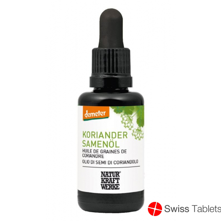 Naturkraftwerke Korianderoel Demeter Flasche 30ml buy online