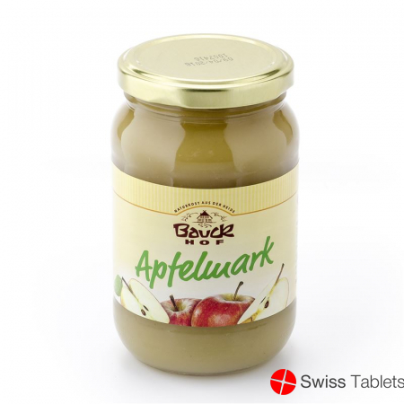Bauckhof Apfelmar Ungesuesst Glas 360g buy online