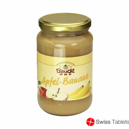Bauckhof Apfelmark-Banane Ungesuesst Glas 360g buy online