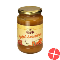 Bauckhof Apfelmus-Sanddorn Glas 360g