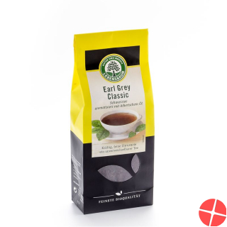 Lebensbaum Schwarztee Earl Grey Kräftig Beutel 100g