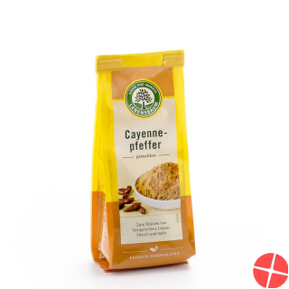 Lebensbaum Cayennepfeffer Gemahlen Beutel 50g
