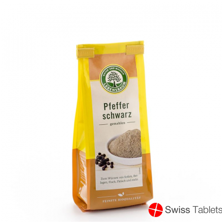 Lebensbaum Pfeffer Schwarz Gemahlen Beutel 50g buy online