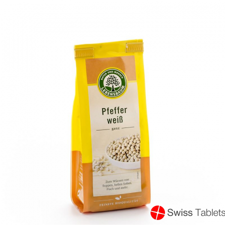 Lebensbaum Pfeffer Weiss Ganz Beutel 50g buy online