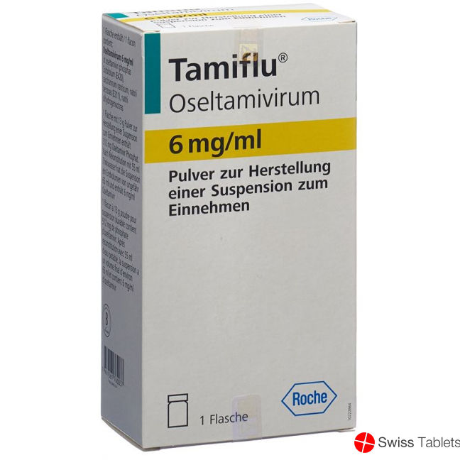 Tamiflu PLV 6 mg / ml for oral suspension Fl 13 g
