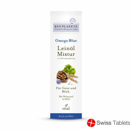 Bio Planete Omega Blue Leinoel-Mixtur Flasche 100ml buy online