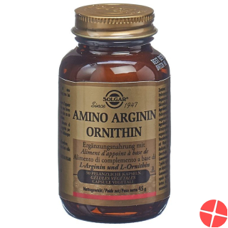 Solgar Amino Arginin Ornithin Kapseln 50 Stück