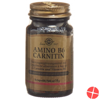 Solgar Amino B6 Carnitin Kapseln 30 Stück