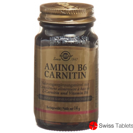 Solgar Amino B6 Carnitin Kapseln 30 Stück buy online
