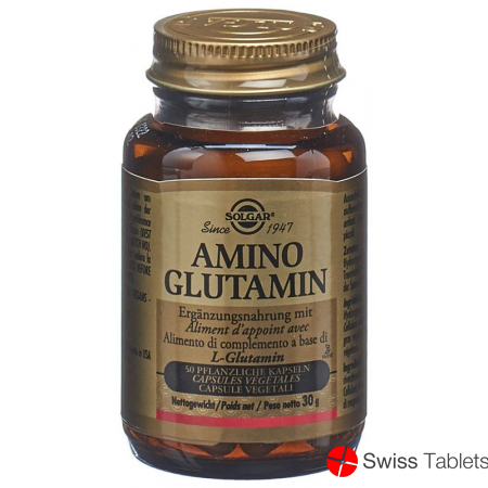 Solgar Amino Glutamin Kapseln 50 Stück buy online