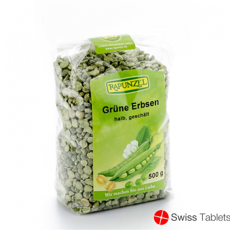 Rapunzel Erbsen Grün Halb 500g buy online