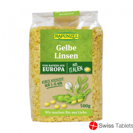 Rapunzel Linsen Gelb 500g buy online