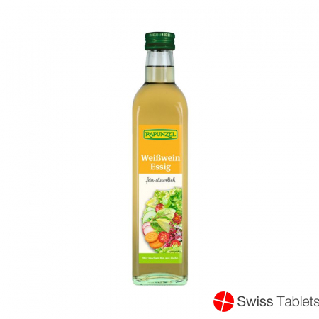 Rapunzel Weinessig Weiss Flasche 0.5L buy online