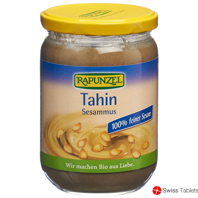 Rapunzel Tahini without salt 500g glass