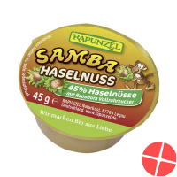 Rapunzel Samba hazelnut spread chocolate 45 g