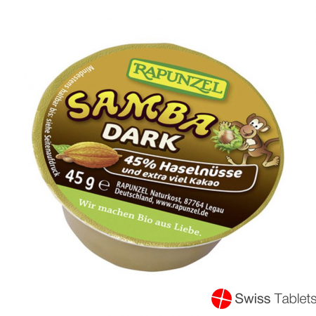 Rapunzel Samba hazelnut spread dark 45 g