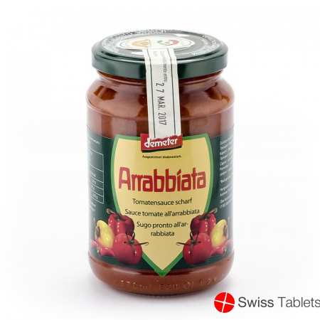 Vanadis Sauce Tomaten Arrabbiata Glas 340g buy online