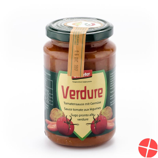 Vanadis Sauce Tomaten Verdure Glas 340g