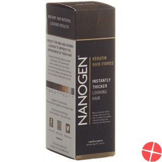 Nanogen Thickening Fibers dark brown 30g