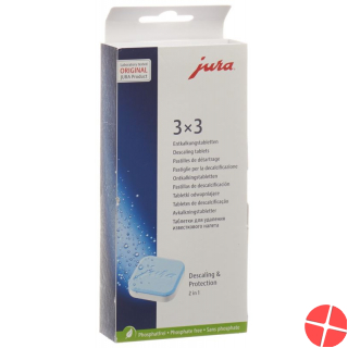 Jura Entkalkungstabletten pack for 3 Entkalkungen