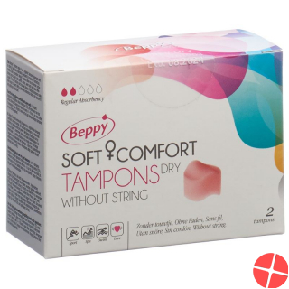 Beppy Soft Comfort Tampons Dry 2 pcs