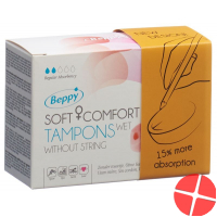 Beppy Soft Comfort Tampons Wet 2 Stück