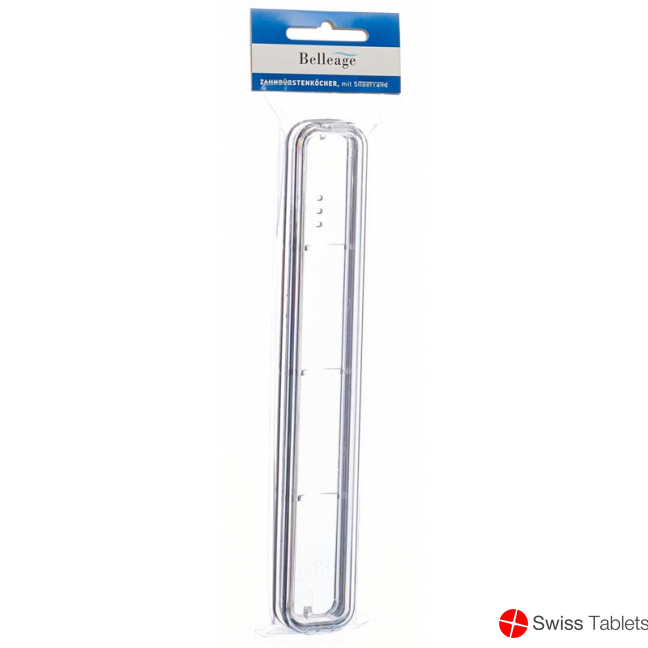 Belleage Zahnbürstenkoecher Transparent buy online