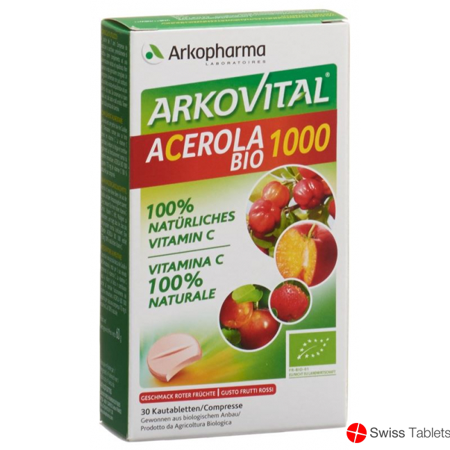 Acerola Bio 1000 30 chewable tablets