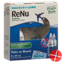 Bausch Lomb Renu Multi Plus Flight Pack 2 x 60 ml