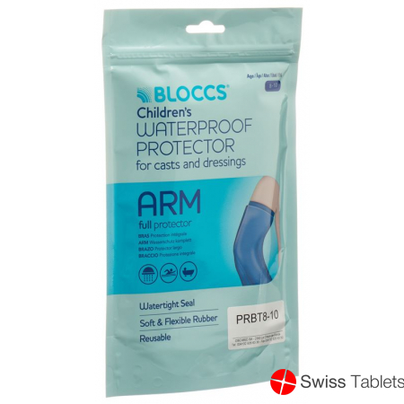 Bloccs bath and shower water protection for the arm 20-33 / 53cm child