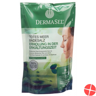 Dermasel bath salts Colds + 20ml Btl 400g