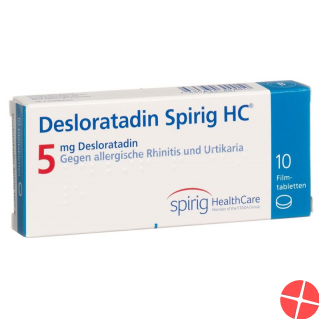 Desloratadine Spirig HC Filmtabl 5 mg 10 pcs