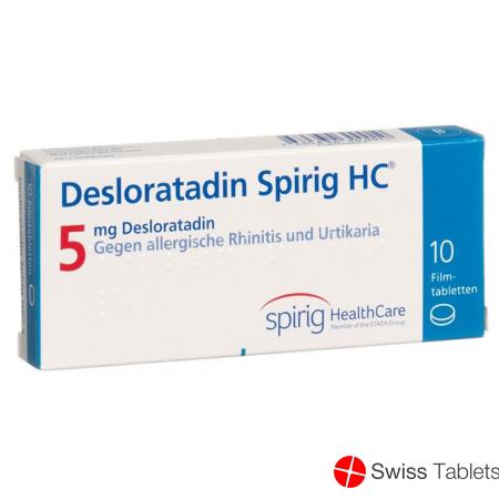 Desloratadine Spirig HC Filmtabl 5 mg 10 pcs