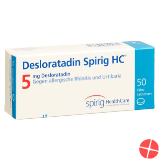 Desloratadine Spirig HC Filmtabl 5 mg 50 pcs