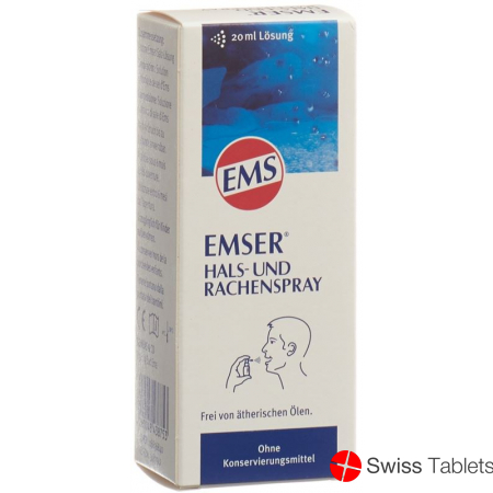 Emser neck and throat spray 20 ml