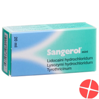Sangerol dosing oral spray mint without sugar 20ml Sangerol dosing oral spray mint without sugar 20ml