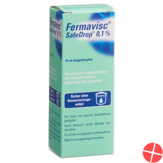 Fermavisc safe drop Gd Opht 0.1% Fl 10 ml