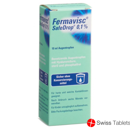 Fermavisc safe drop Gd Opht 0.1% Fl 10 ml