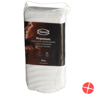 Flawa Premium hydrophilic absorbent cotton 100% cotton 200 g