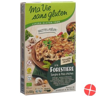 Ma Vie S Glut Bratlinge Pilze-Kichererbs 2x 100g