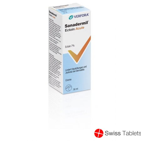 Sanadermil EctoinAcute cream Disp 30 ml