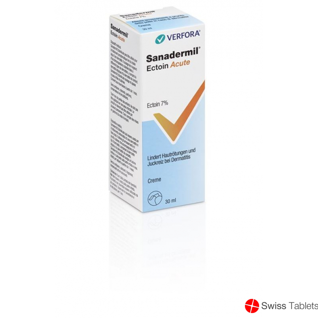 Sanadermil EctoinAcute cream Disp 30 ml